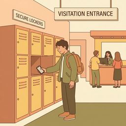 What You Can't Bring Inside Salem County Jail — Cell Phones, Locker Use, and the Diaper/Breastfeeding Rule