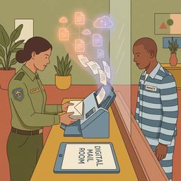 How Miami County Jail's digital mail & photos system actually works