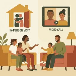 Video Visits vs. In-Person Visits in Pennsylvania: Limits, Length, and Privacy