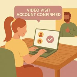 How to Set Up Video Visits at Lauderdale County Detention Center (step-by-step)