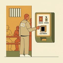 Qué pueden hacer las personas detenidas con los kioscos de Lafayette County Detention Center