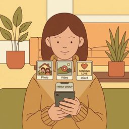 Beyond video calls: how to send photos, eCards, and short video clips with Securus