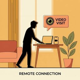 Starting a Securus video visit: what to do when the JOIN button appears
