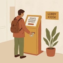 How to send money to someone at Weber County Jail: lobby kiosk vs. online