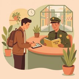 Before You Enter: Completing the Visitor Pass at Mercer County Correction Center