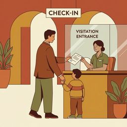 Bringing a Child to Visit at Coyote Ridge: Forms, Escort Rules, and Photo Procedures