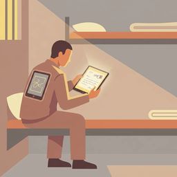 Why Your Loved One Reads Your Letters on a Tablet (And What They Can Access)