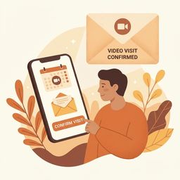 Setting Up Remote Video Visits (VisitNow) from Your Phone — Indiana Women's Prison Guide