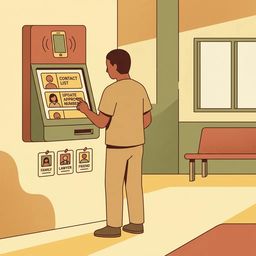 How an Inmate at Dillwyn Adds or Updates Their Approved Call List