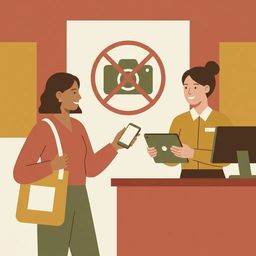 Why You Can't Take Photos at NERCC (and other conduct that will end a visit)