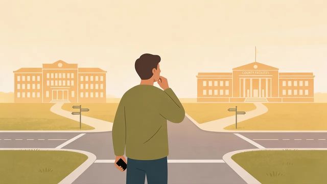 The Two Bibb County Facilities: Corrections Center vs. Detention Center (addresses, roles, and programs)