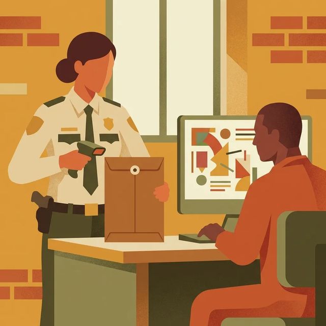 Qué sucede con sus fotos y su correo cuando se los envía a un recluso en Virginia