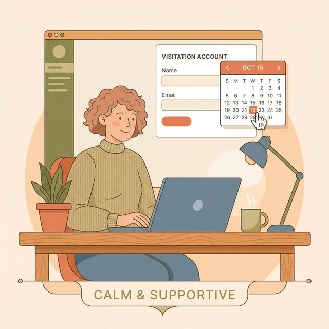 How to schedule your first visit with an inmate at Sayle Unit (TDCJ online scheduler)