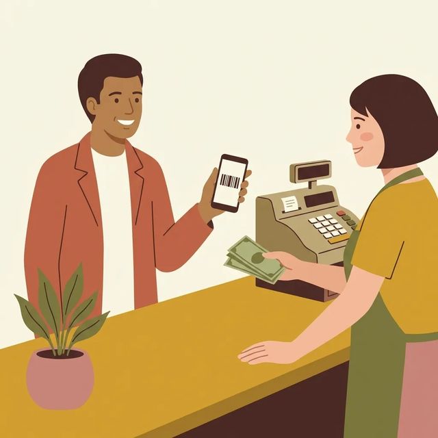 How to Use CashPayToday to Deposit Cash for Someone at Easterling (register, barcode, pay)