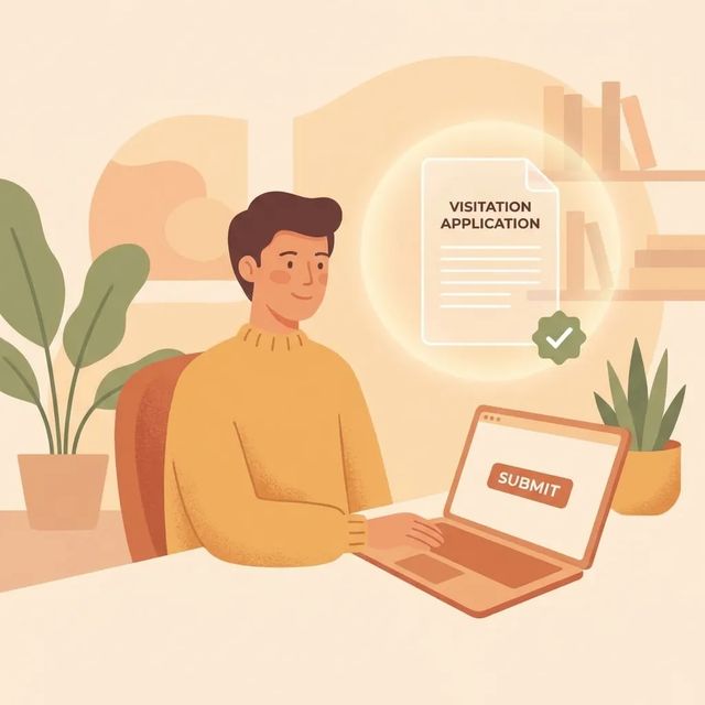 How long does it take to get approved to visit someone at Coyote Ridge Corrections Center?