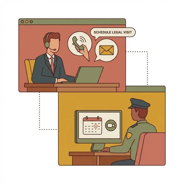 How Attorneys Schedule Legal Visits at Pinal County Jail (Contact and Video Options)