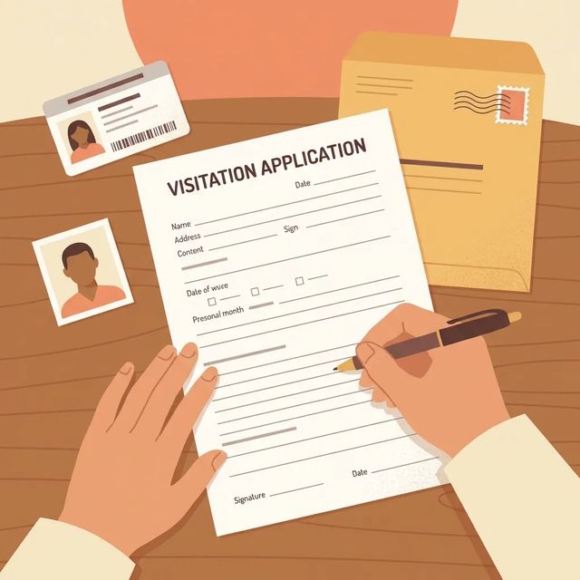 How to Apply for Visiting Privileges at Suwannee Work Camp (step-by-step)