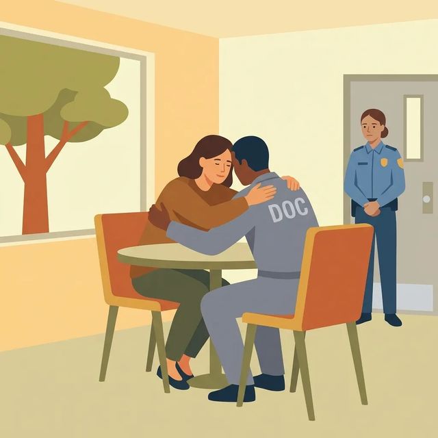 What Happens During Contact Visits at Jim Rudd Unit: Physical-Contact Rules