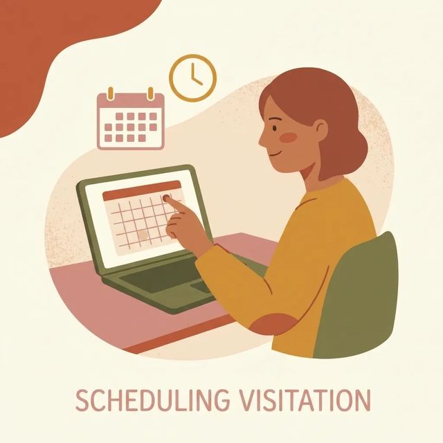 How to schedule a visit at SCI Somerset (step-by-step IVS & Keystone guide)