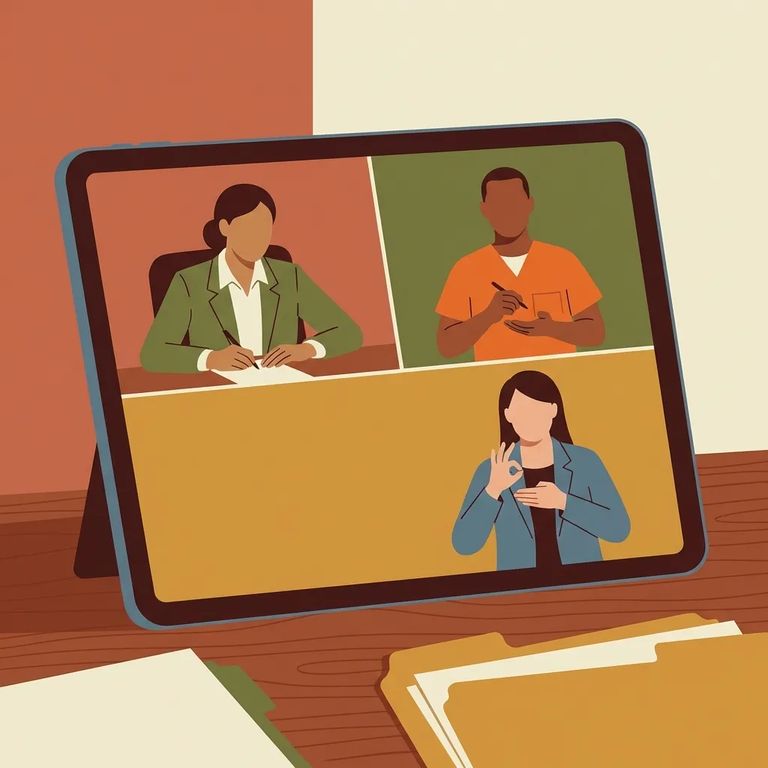 How Attorneys Schedule Virtual Legal Visits (VAV) at Kegan ISF