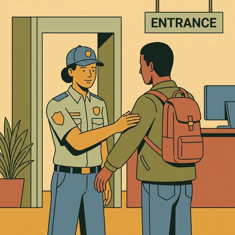 What Happens During the Search Process at Avon Park Prison