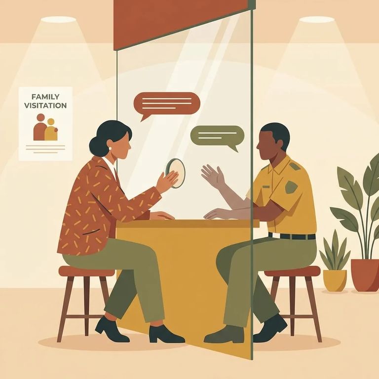 Screen Visit Rules at Mercer County Correction Center: Time Limits, Seating, and Visitor Limits