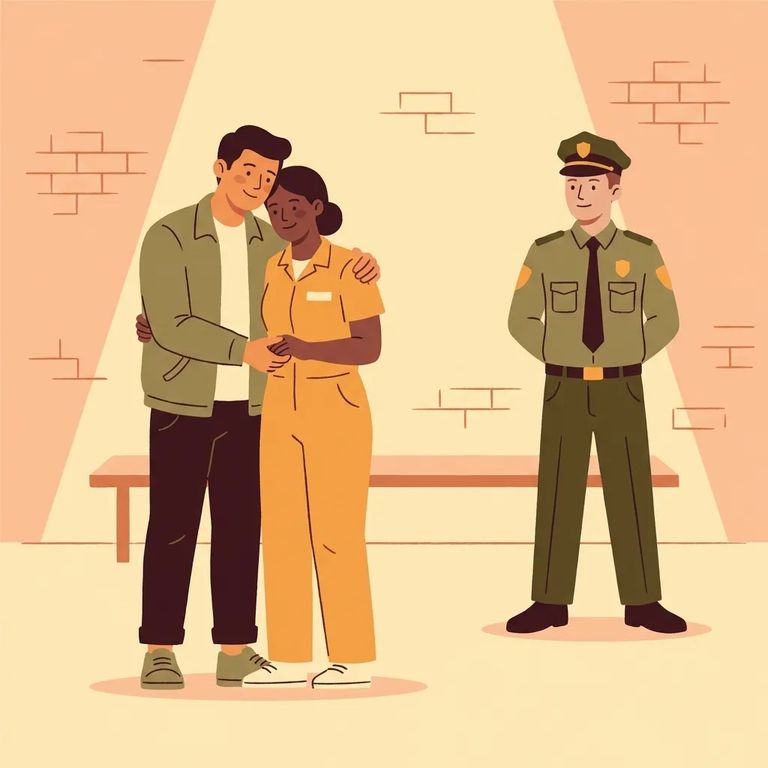 Visiting Room Rules at Redgranite: Physical Contact, Seating, and Allowed Items