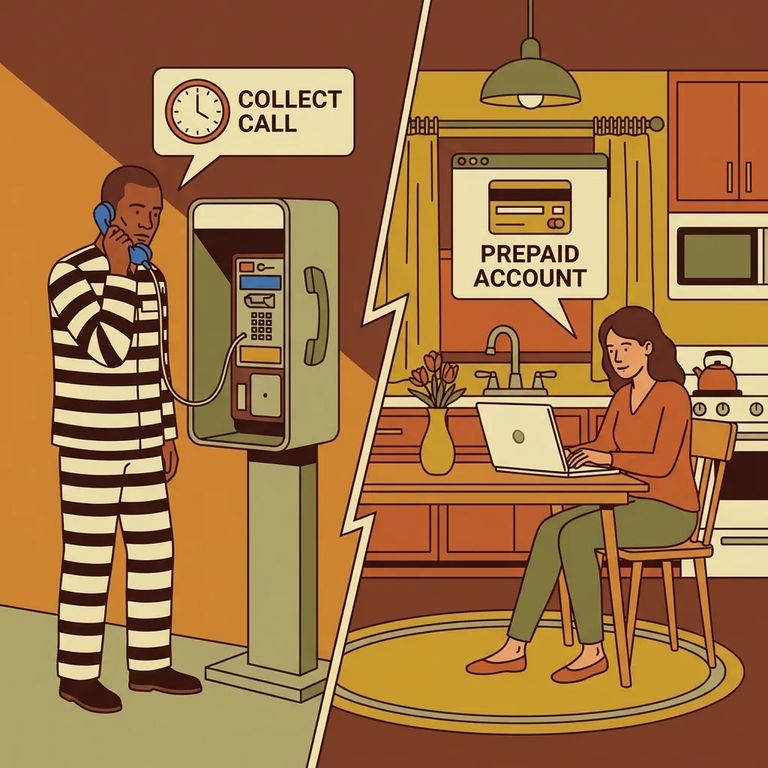 Phone Calls with Someone in IDOC: The 20-Name List, Blocking/Unblocking, and Prepaid Options