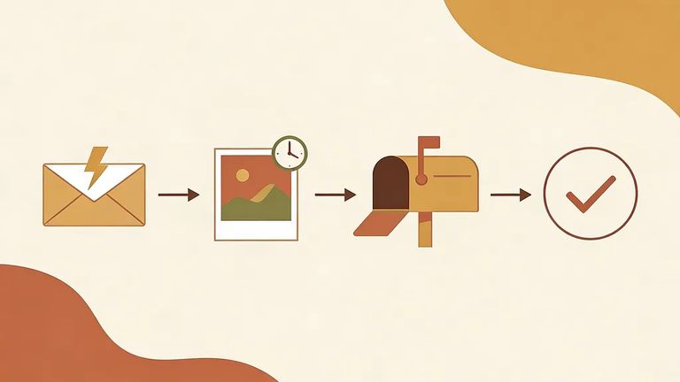 How Long Messages and Photos Actually Take to Reach Someone at George W. Hill