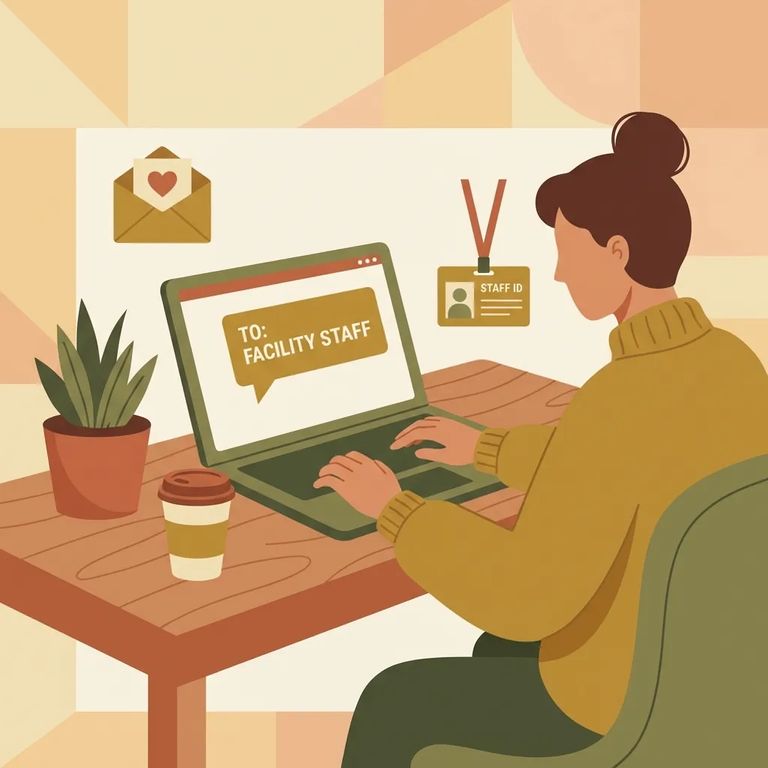 How to request a video visit at Trinity River Conservation Camp (email-only process)