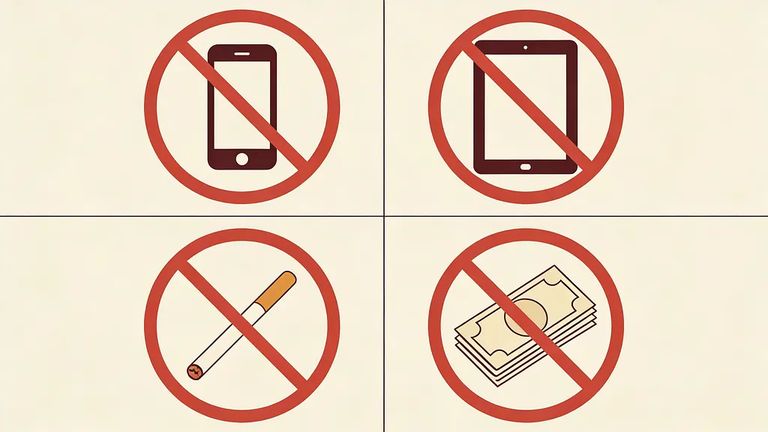 Visiting Rules and Consequences at DRDC: Physical Contact, Contraband, and Suspensions