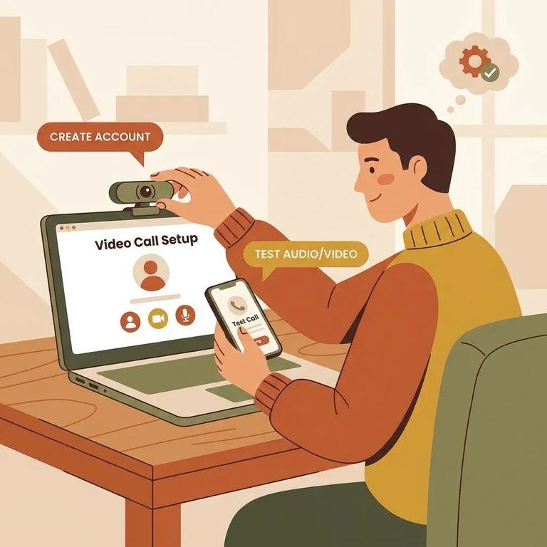 Setting Up Securus Video Connect for Remote Calls with a Loved One at SATF-Corcoran