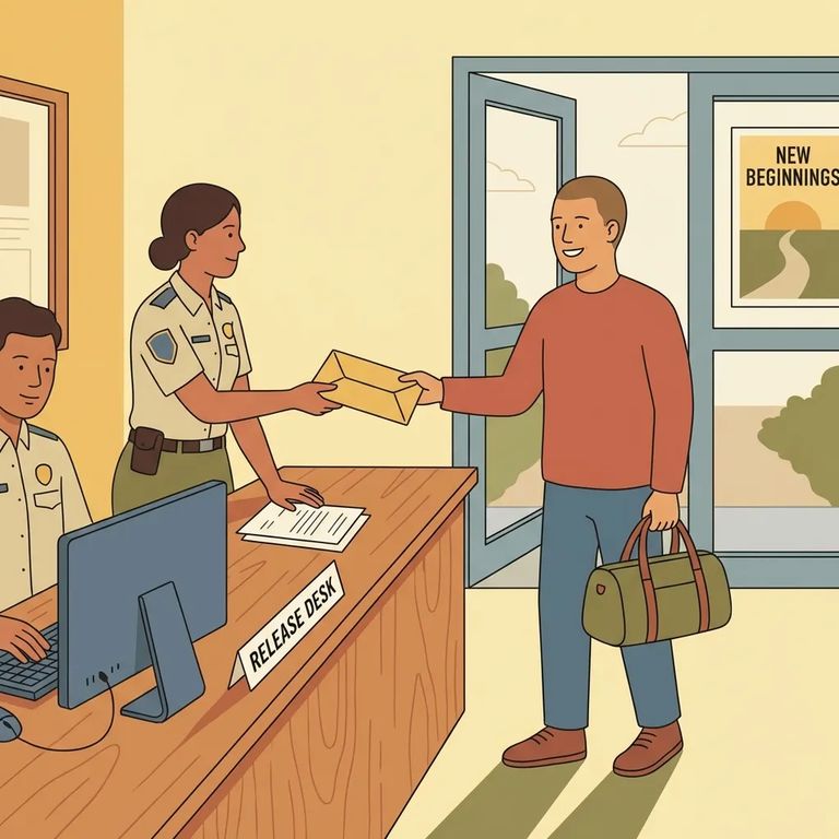 After release from Napa Corrections: retrieving property, getting canteen refunds, and who handles debit card problems