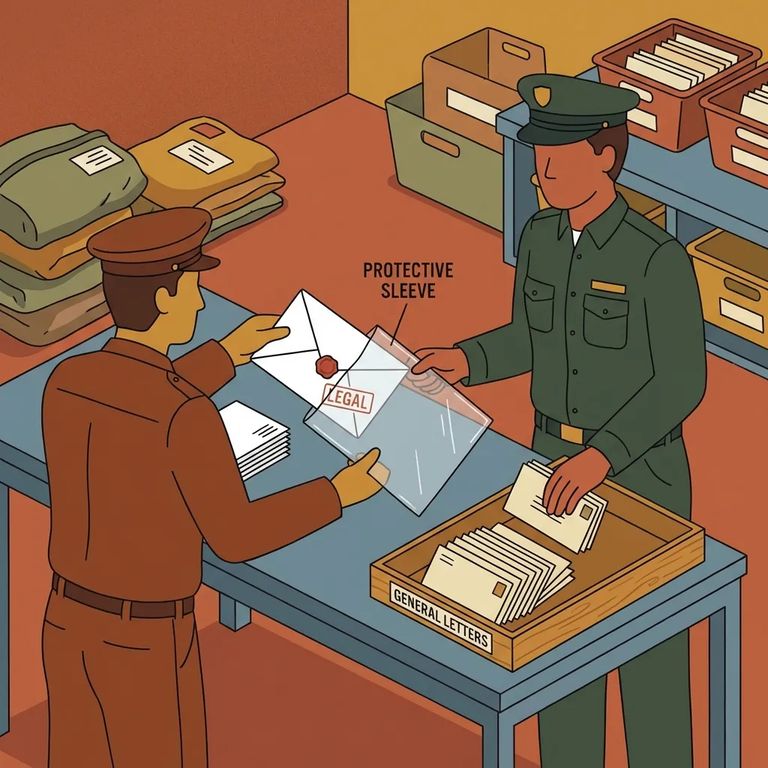 How Napa Corrections Handles Legal Mail (and Why It's Opened Differently)