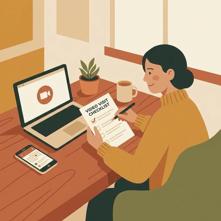 What You Need Before Your First Video Visit from Home with Hood County Jail