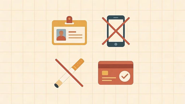 What You Can and Can't Bring to a DRDC Visit — Clear Checklist