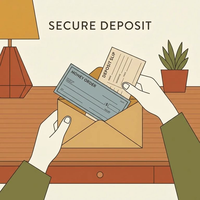 Before You Mail a Money Order to Holman: Deposit Form Checklist