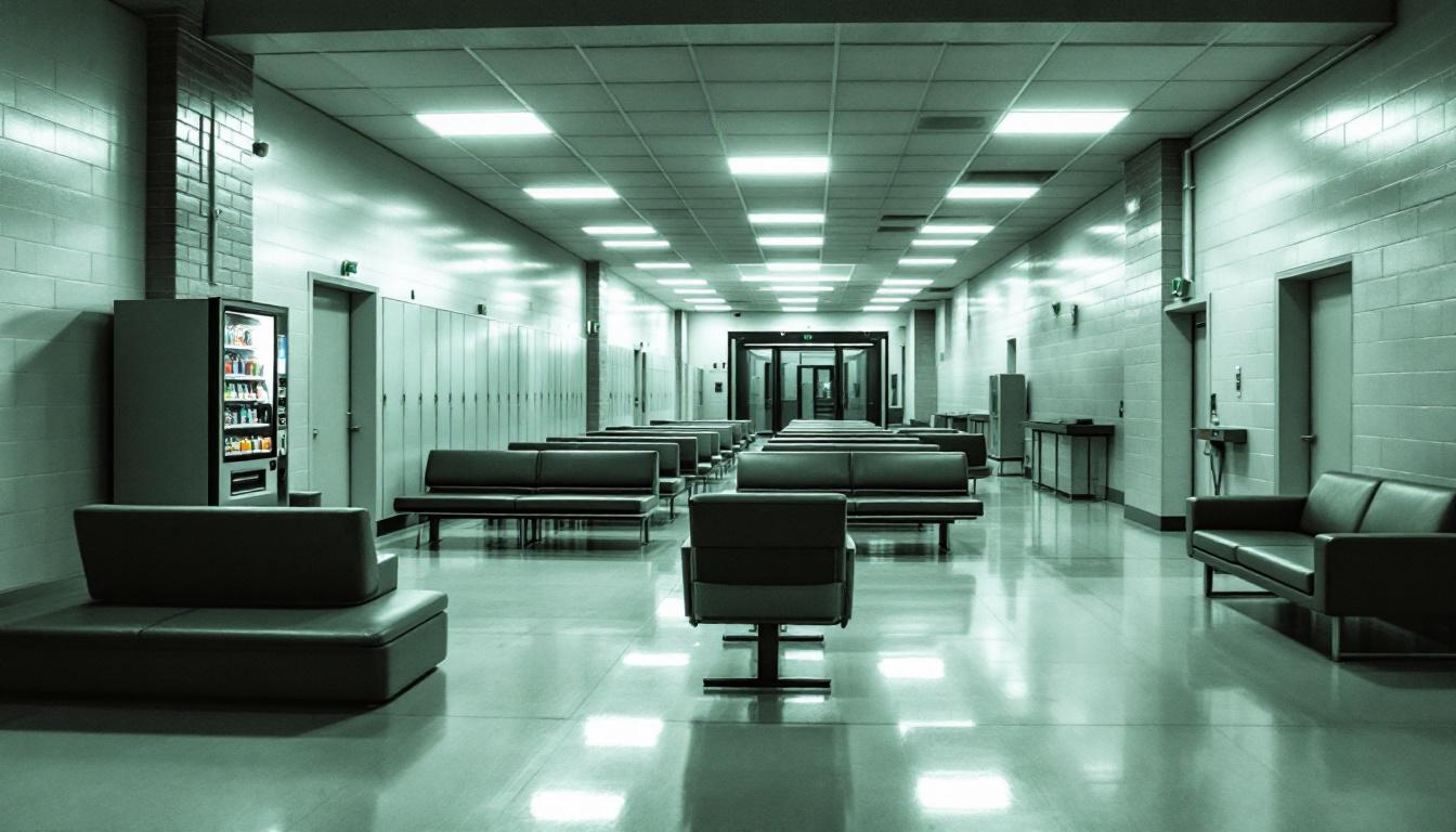 Visitation area at Santa Rosa Correctional Institution