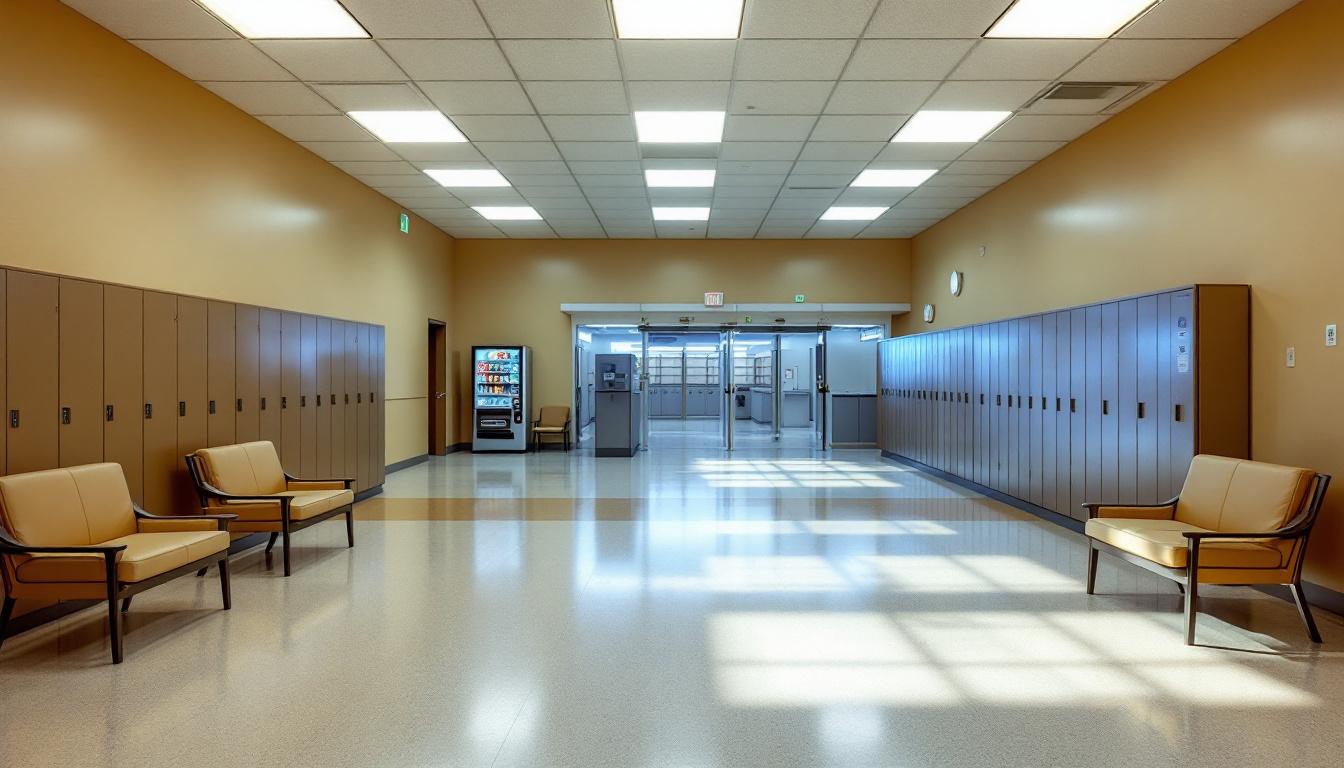 Visitation area at Suwannee Correctional Institution