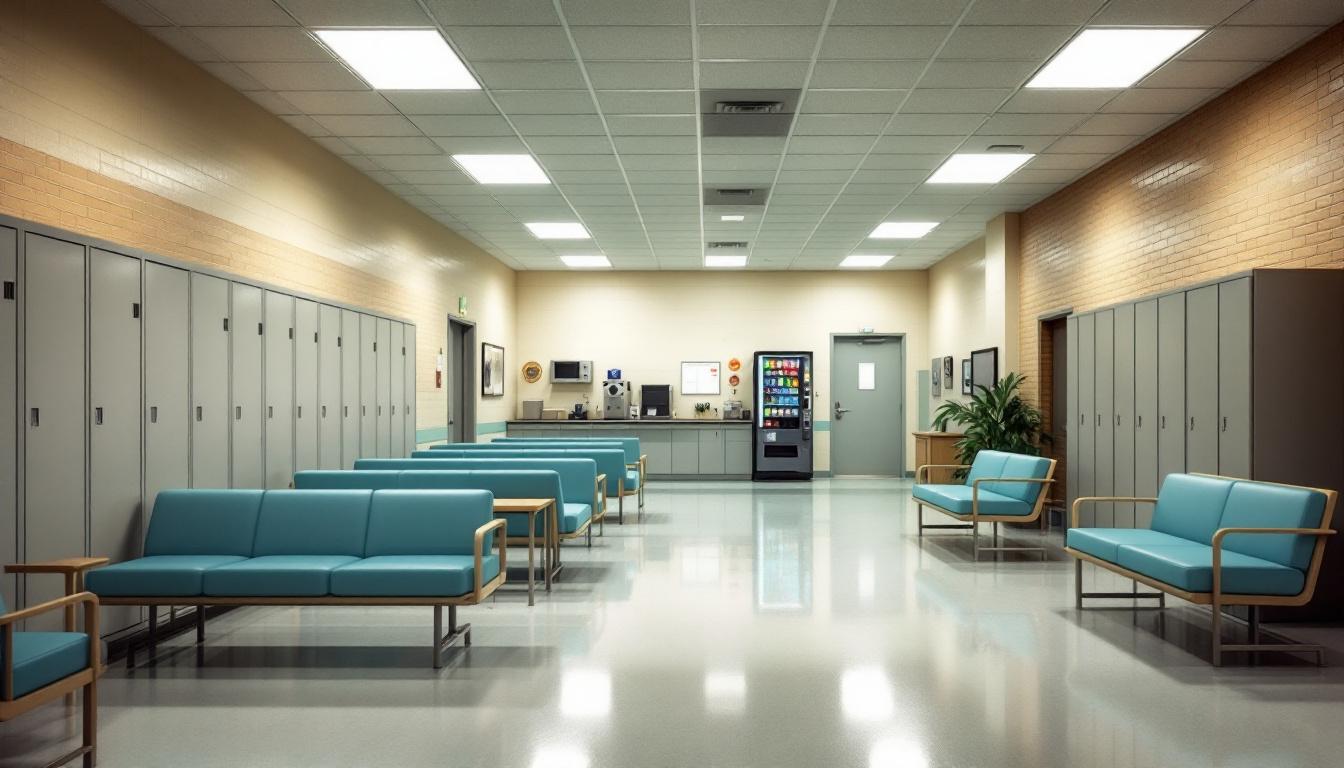 Visitation facilities and waiting area at Florida Women's Reception Center