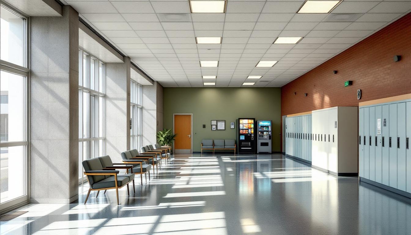 Visitation area at Citrus County Detention Facility