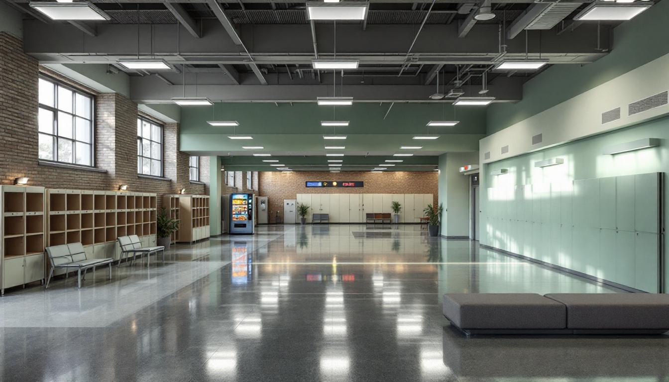 Visitation facilities and waiting area at The Transition House, Inc. - Work Release Program