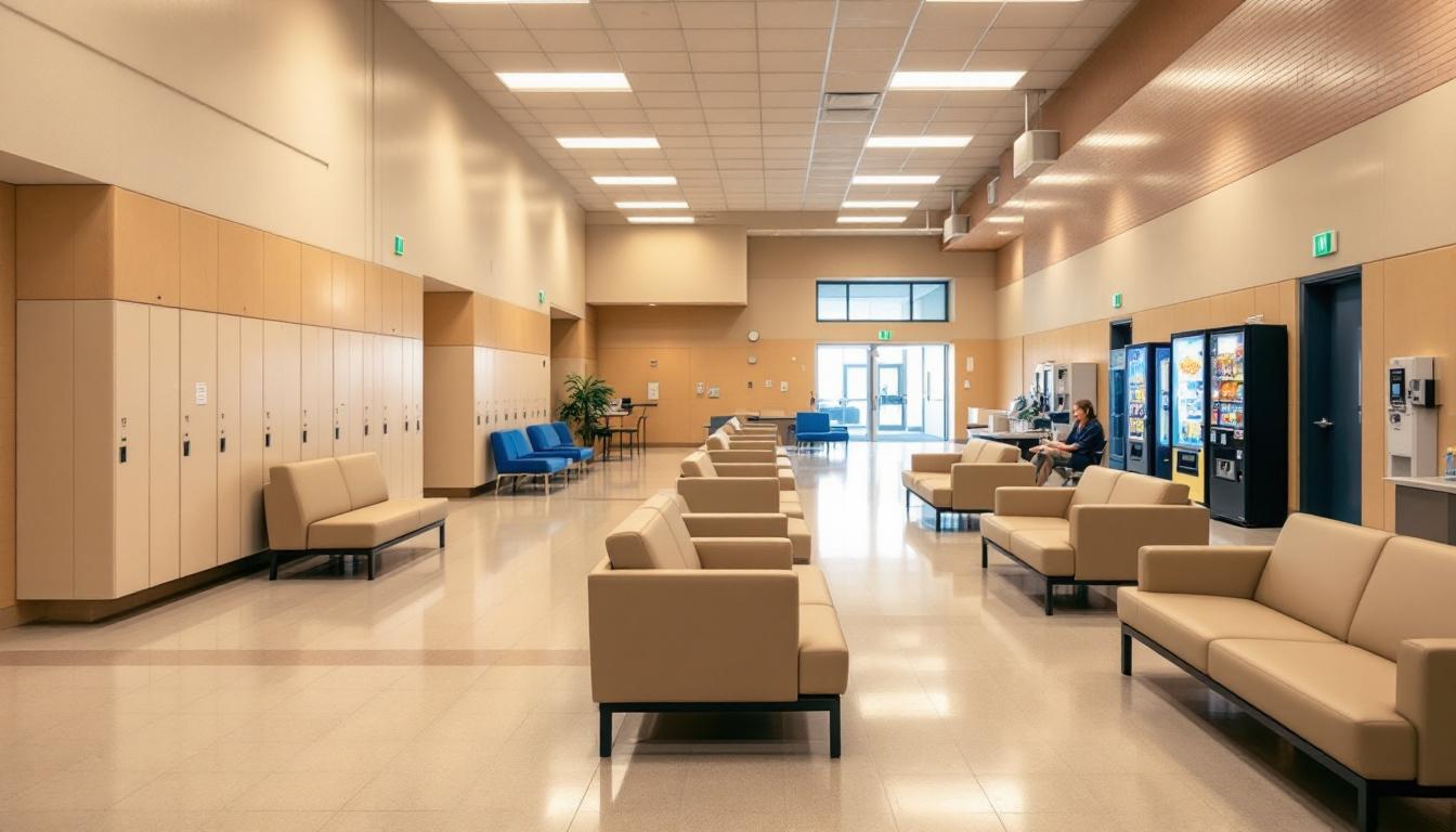 Visitation area at Desoto Annex