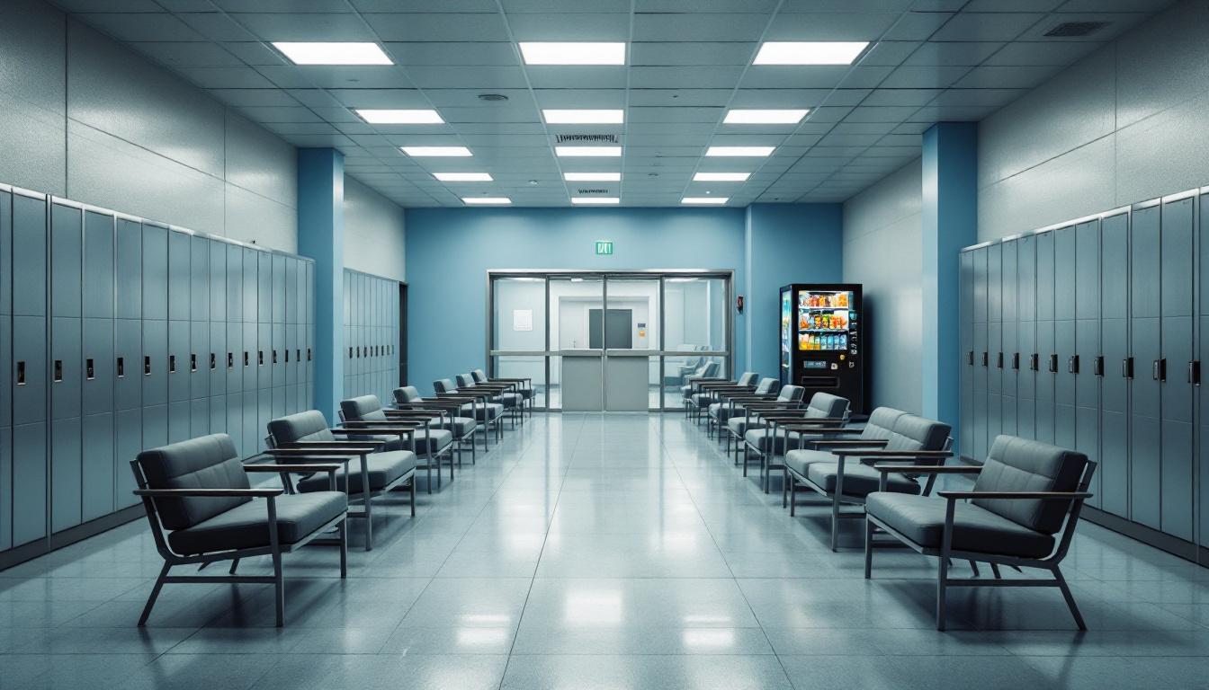 Visitation area at Seminole County Jail