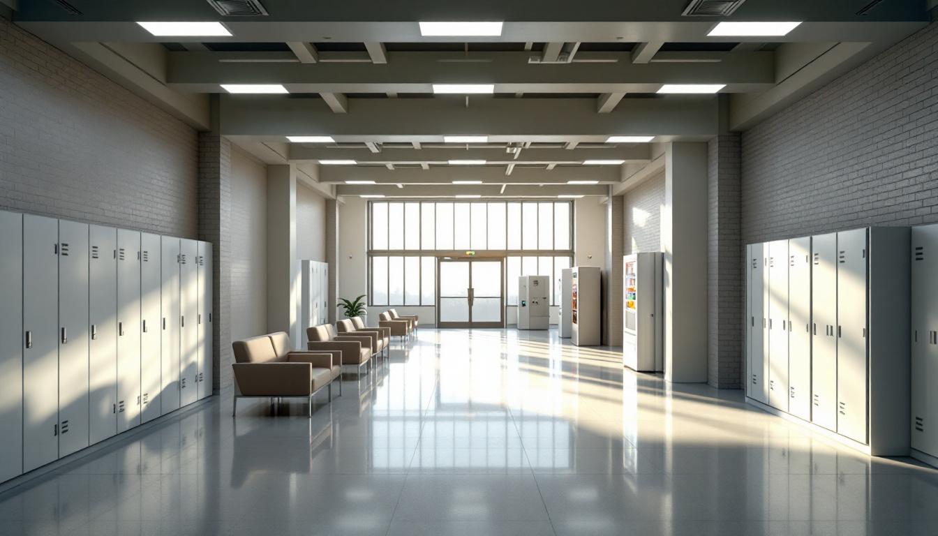 Visitation facilities and waiting area at Central Florida Reception Center