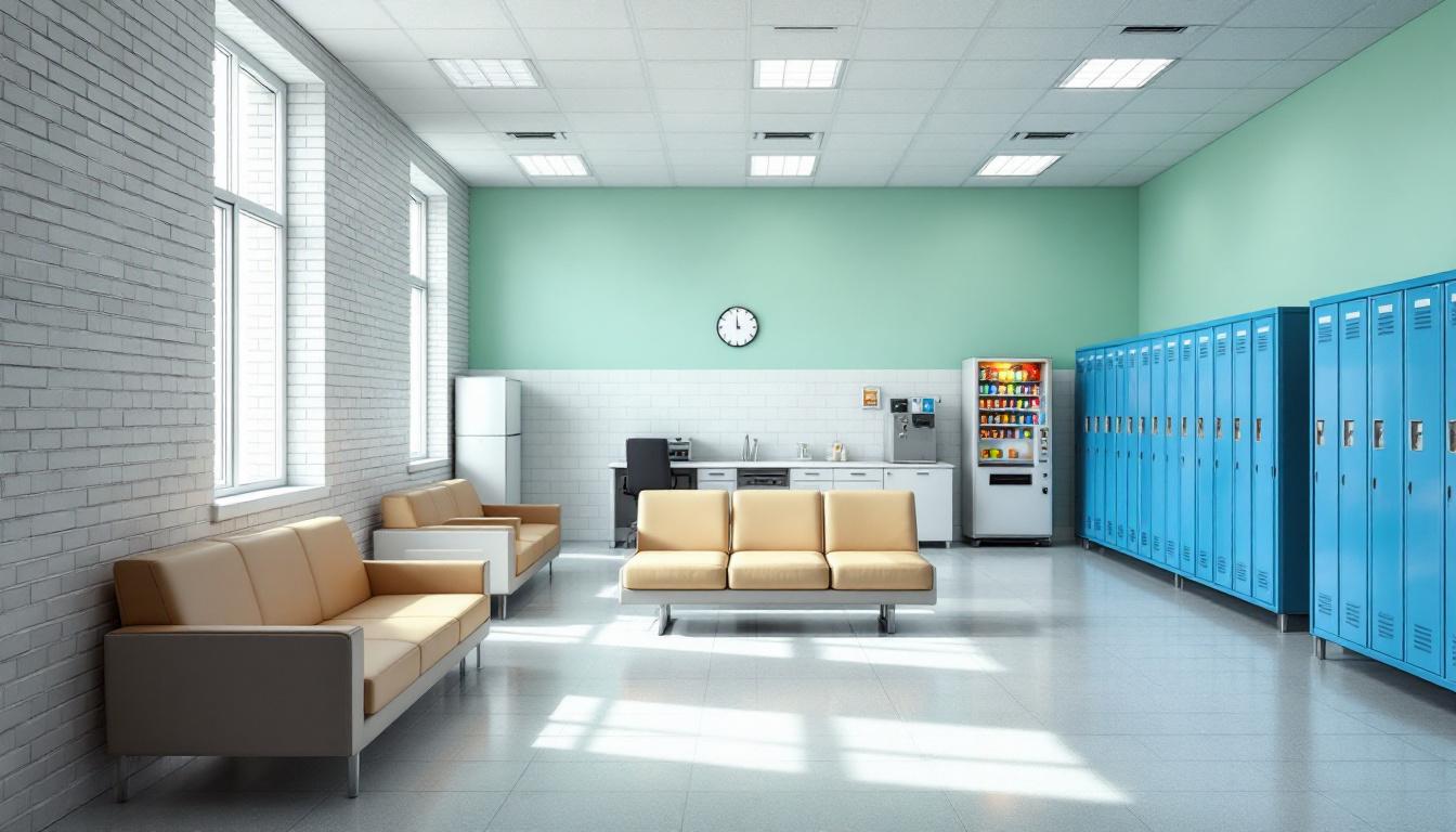 Visitation facilities and waiting area at Orange County Convention Center - West Concourse