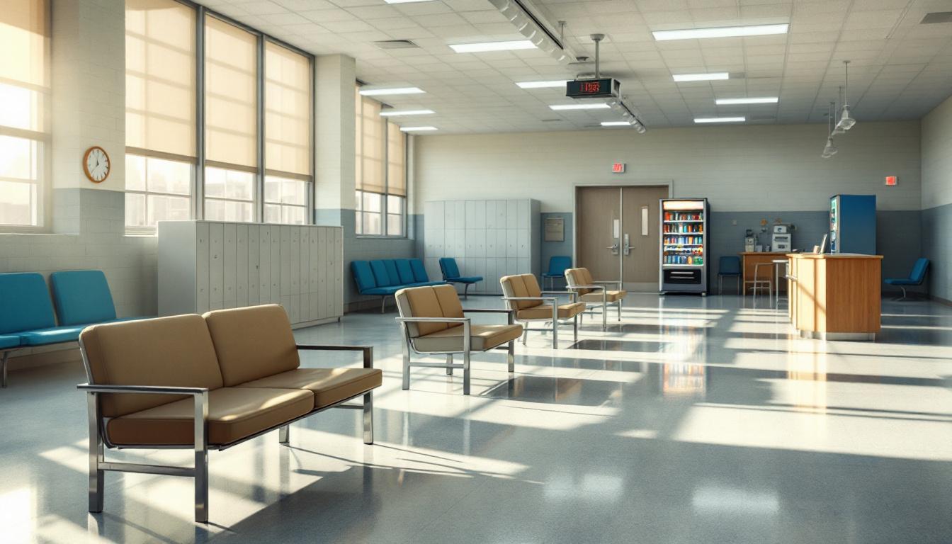 Visitation area at East Arkansas Regional Unit