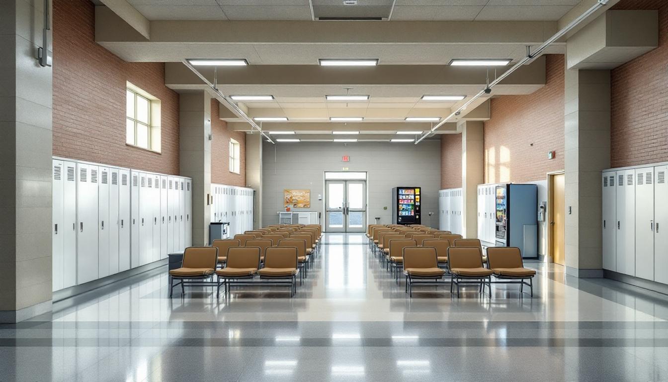 Visitation area at Brevard County Jail