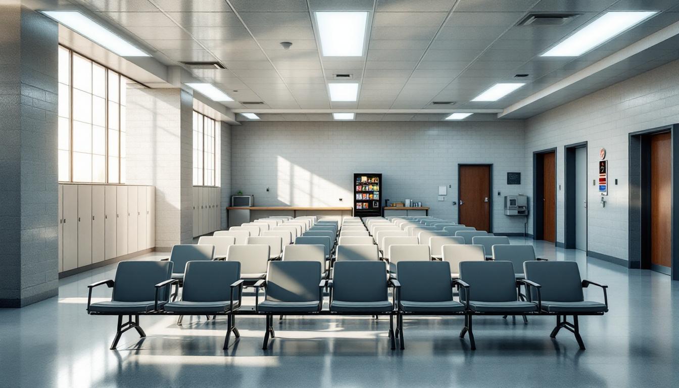 Visitation area at Grafton Correctional Institution