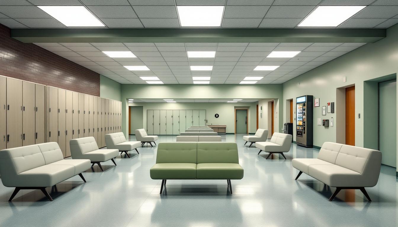 Visitation area at Summit County Jail